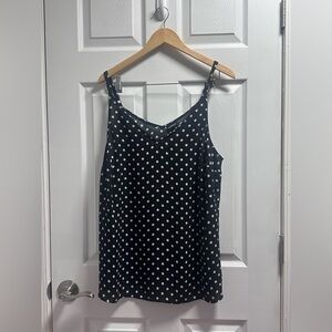 Torrid Black Polka Dot Camisole